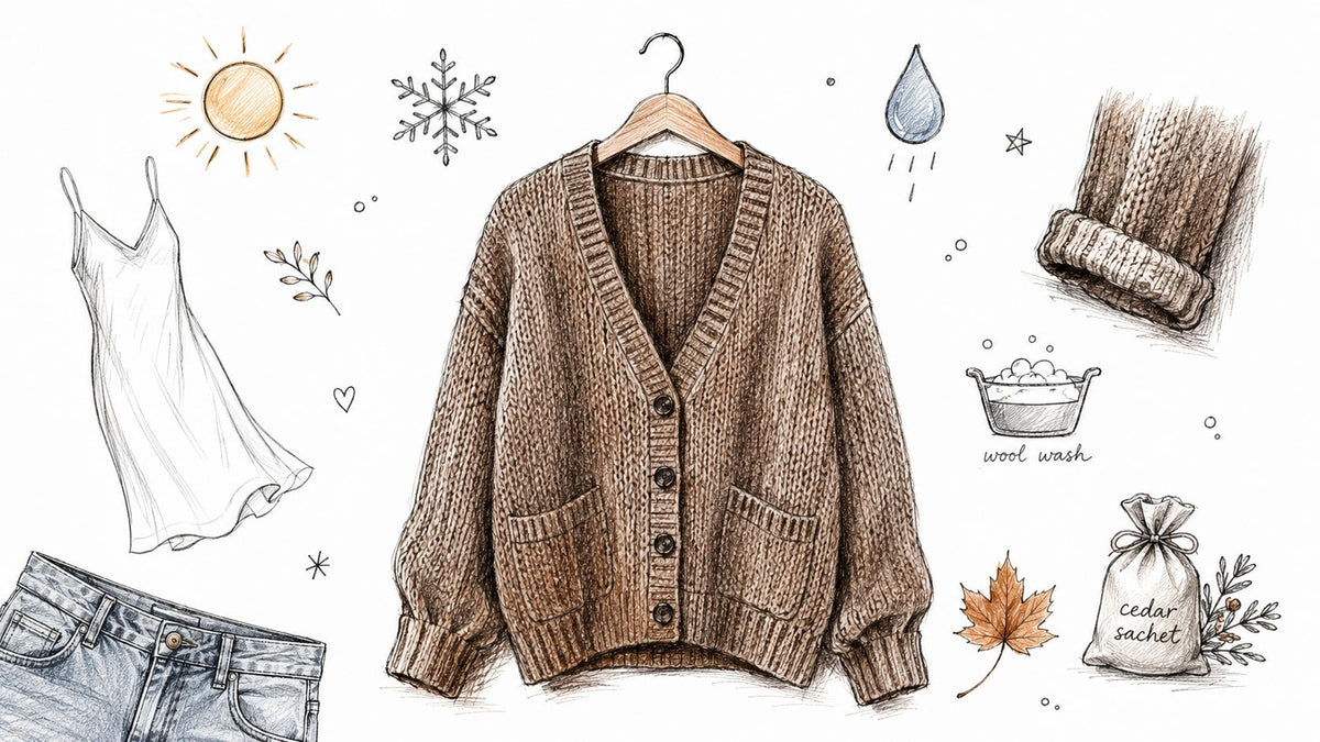 Brown Knitted Cardigan: A Seasonless Styling Guide
