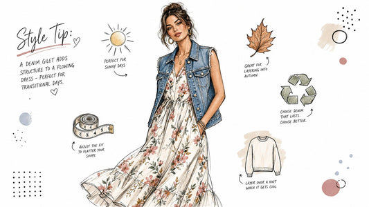 Denim Gilet Women