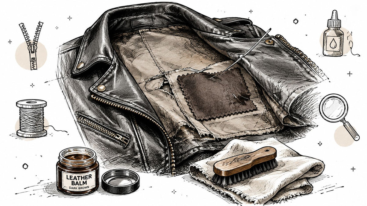 Leather Jackets Repairs: DIY Fixes & Pro Help 2026