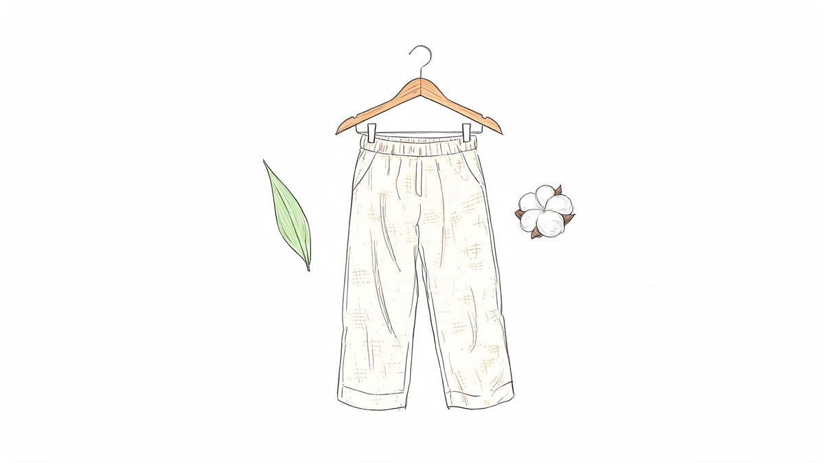 Effortless Style: Linen and Cotton Trousers