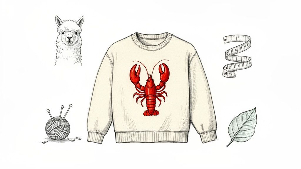 Your Guide to the Whimsical Lobster Knit Sweater