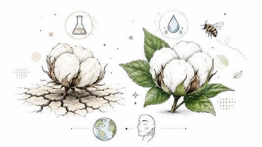 Organic Cotton vs Conventional Cotton: Planet & Skin Impact