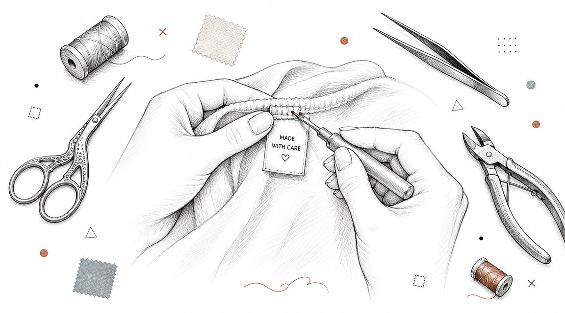 Safely Remove Clothing Tags from Any Garment