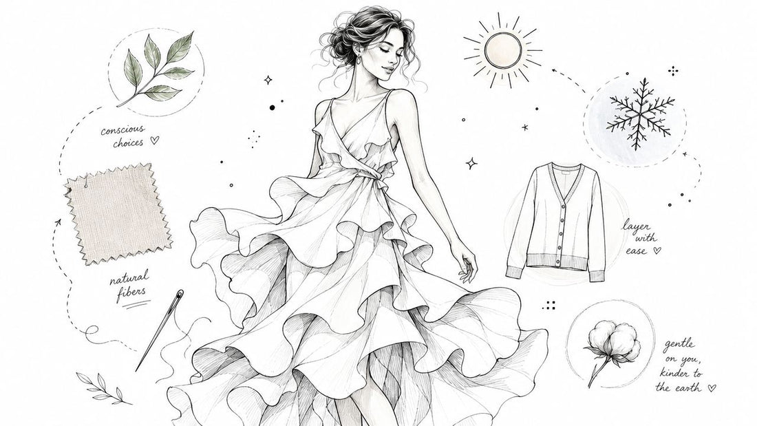 The Whimsical Ruffle Sleeveless Dress: A Styling Guide