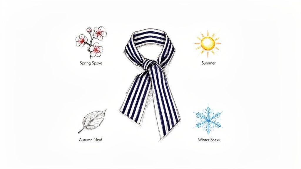 How to Style a Sailor Scarf for a Timeless Look