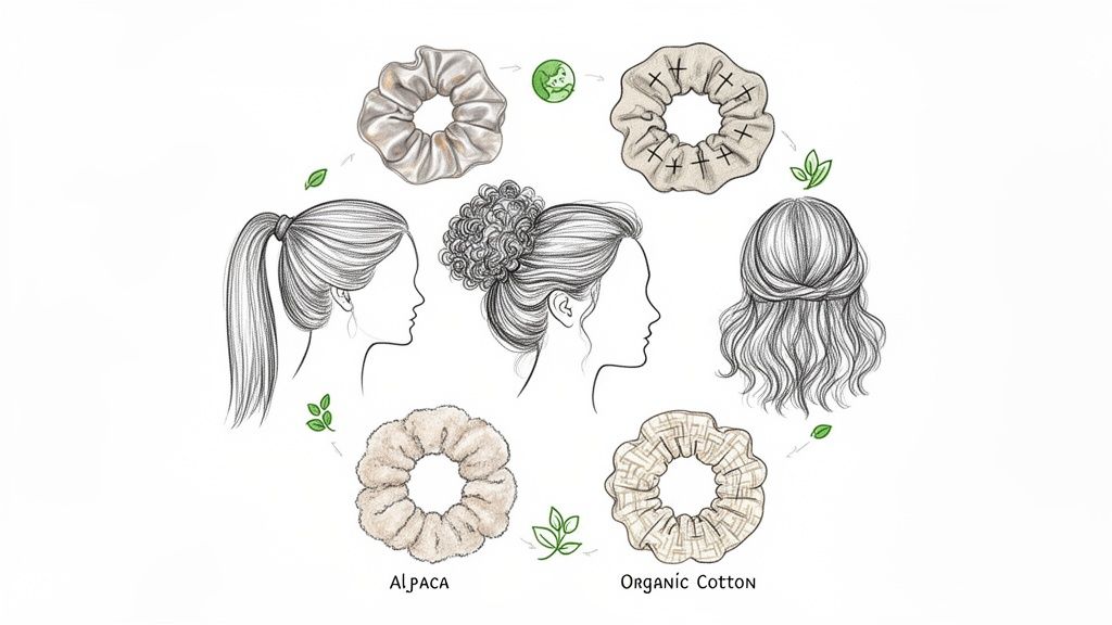 Scrunchie Guide: Styles, Fabrics, and Whispers of Whimsy for Your Hair
