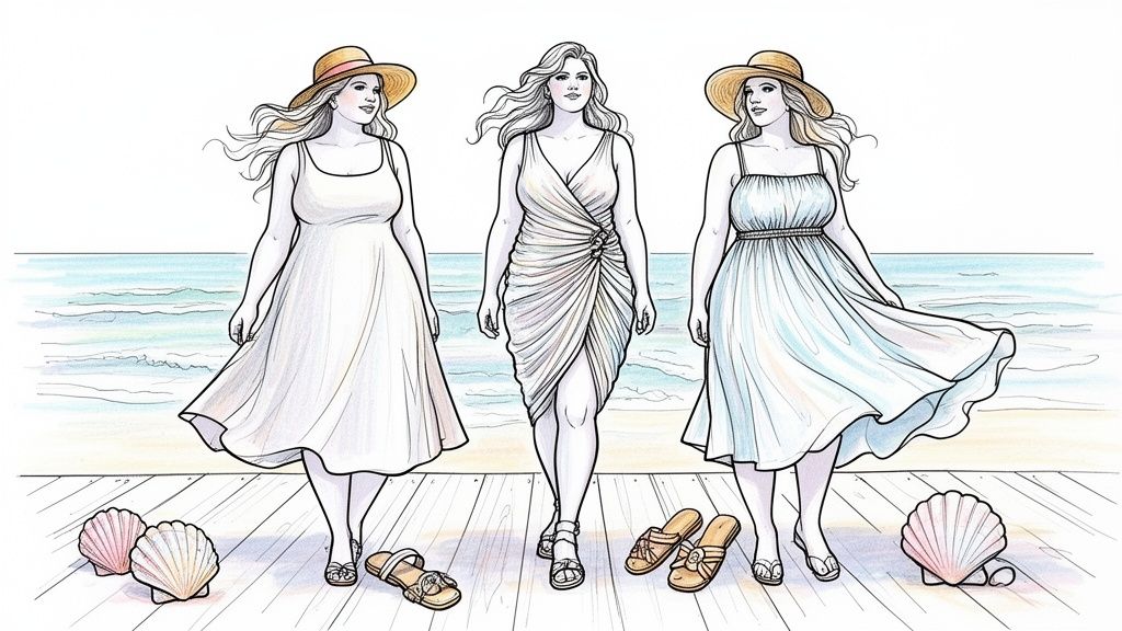 Finding Summer Dresses for Curvy Women: A Whimsical Guide