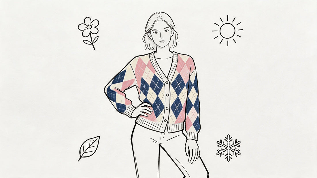 Women's Argyle Cardigan: Style Guide & Outfit Ideas