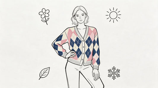 Women's Argyle Cardigan: Style Guide & Outfit Ideas