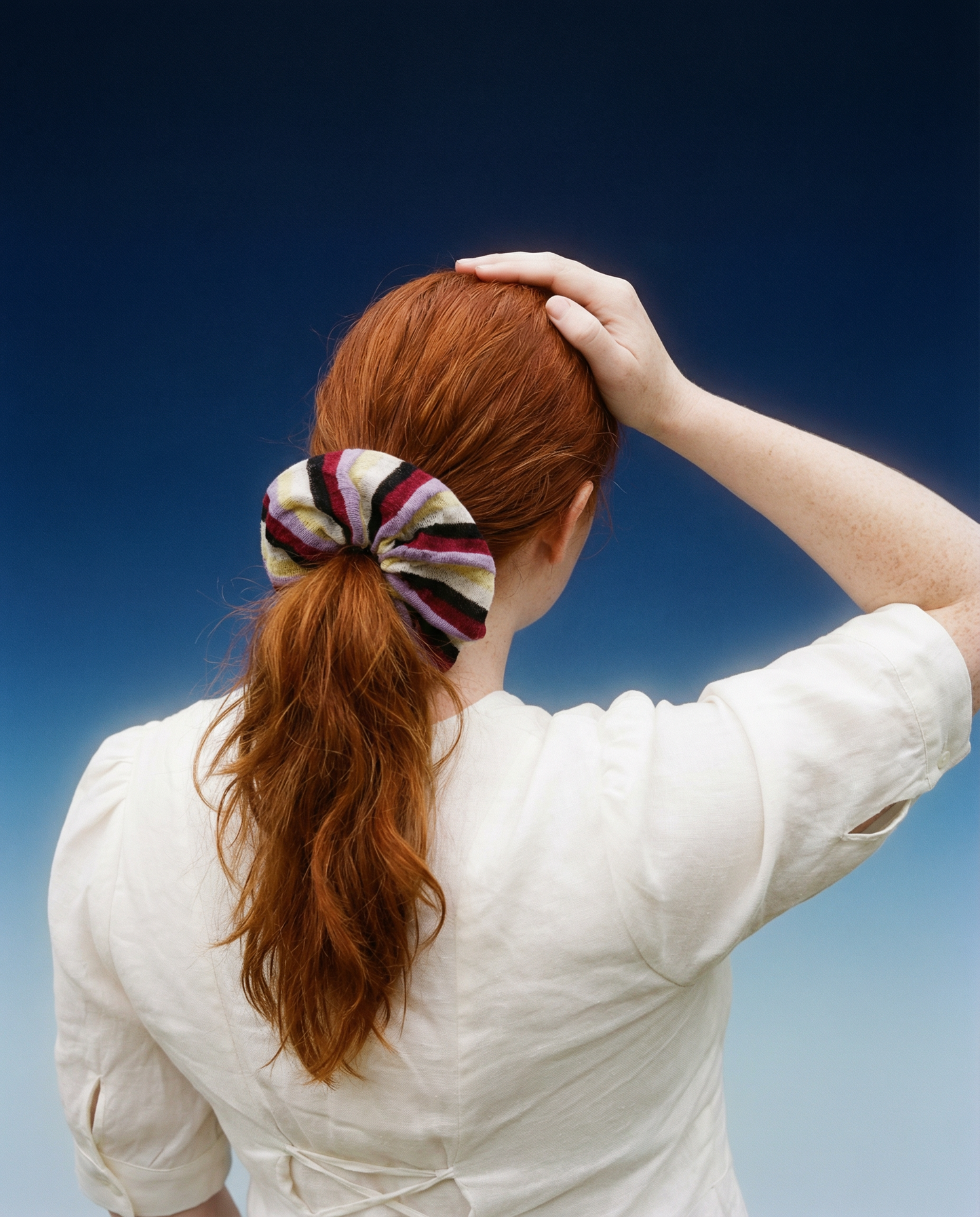 Somerset Stripe Scrunchie