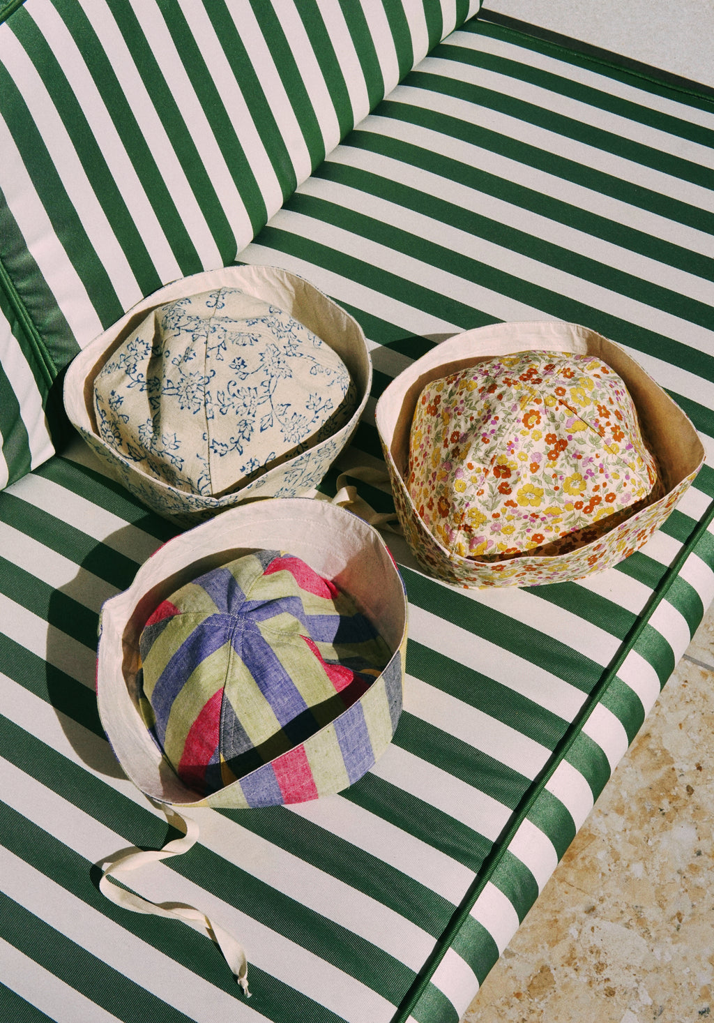 The Sailor Hats, styled in studio